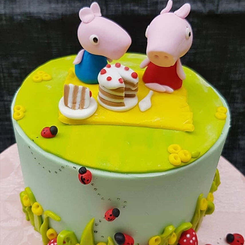 Peppa Pig Chocolate Cake