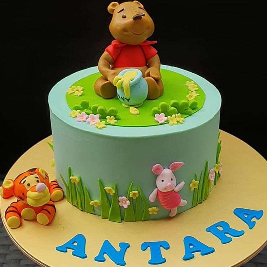 Winnie The Pooh Chocolate Cake