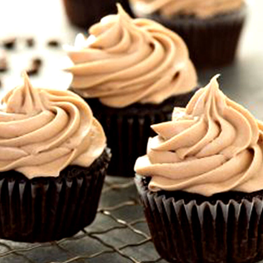 Rich Espresso Cupcakes- 12 Pcs