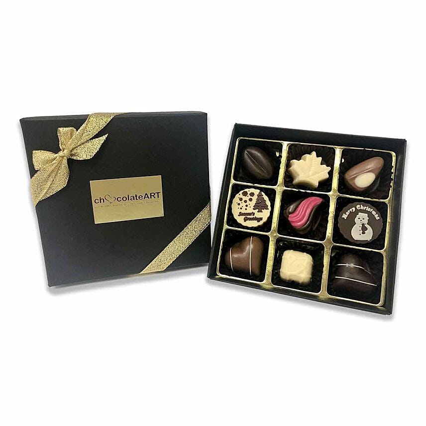 Mystical Christmas Chocolate Box- 9 Pcs