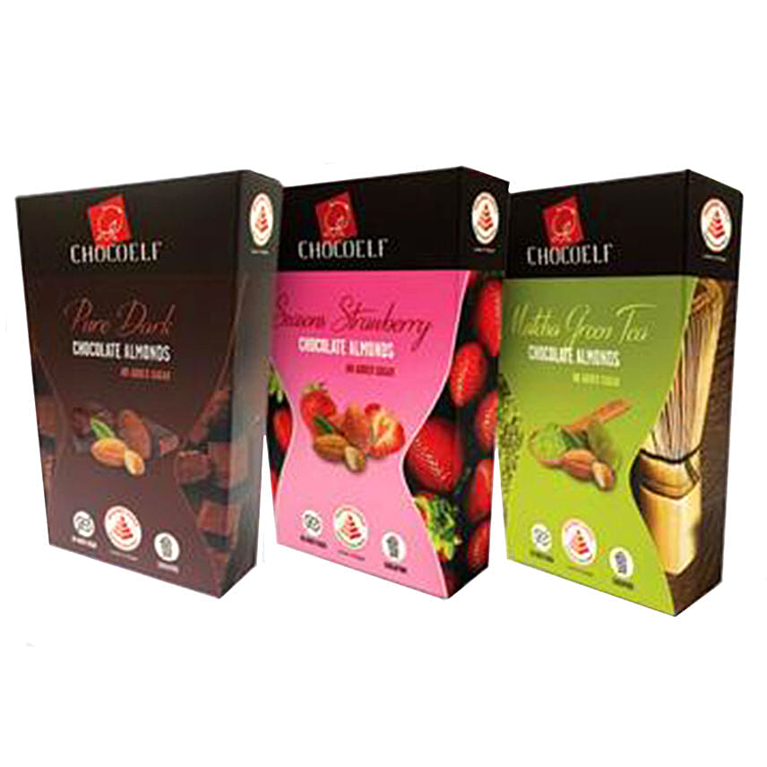 Healthy Choice Yuletide Chocolate Almonds Hamper