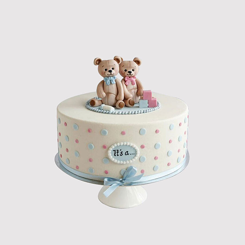 Adorable Teddy Black Forest Cake