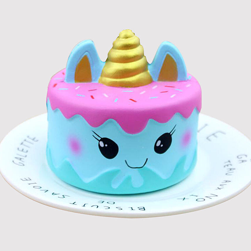 Adorable Unicorn Butterscotch Cake