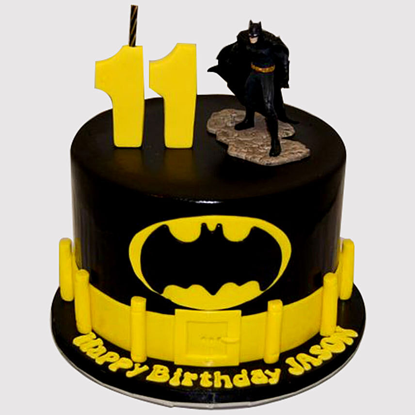 Designer Batman Butterscotch Cake