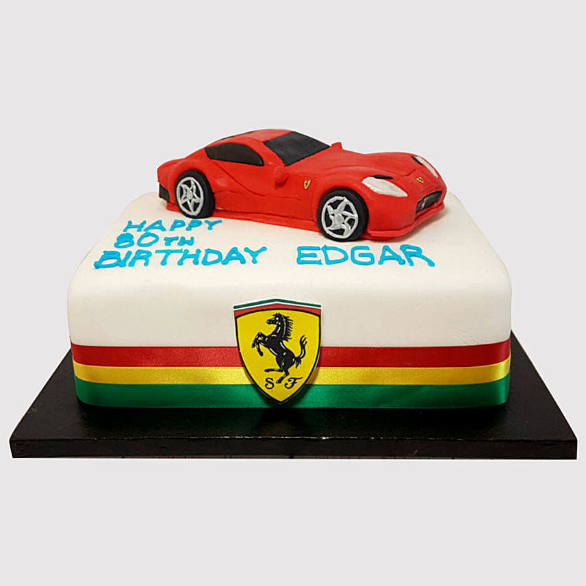 Designer Lamborghini Truffle Cake