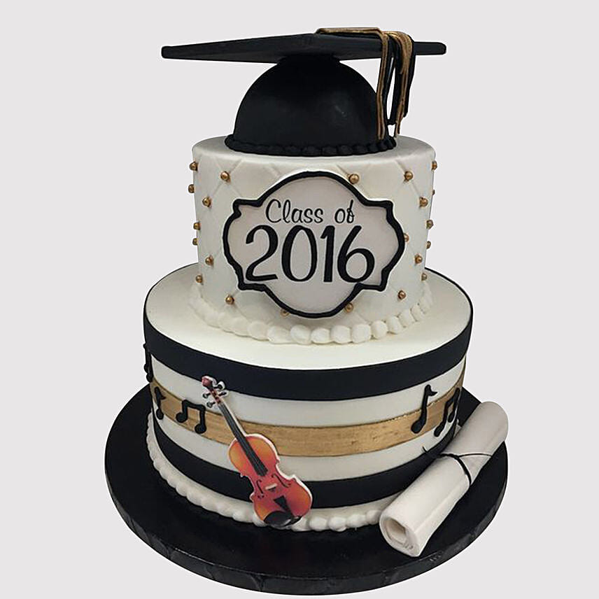 Graduation Celebration Butterscotch Cake