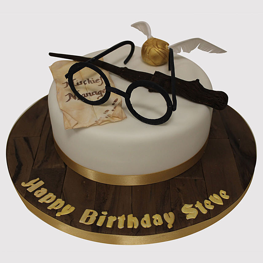 Harry Potter Butterscotch Cake