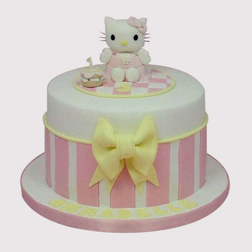 Hello Kitty Birthday Black Forest Cake