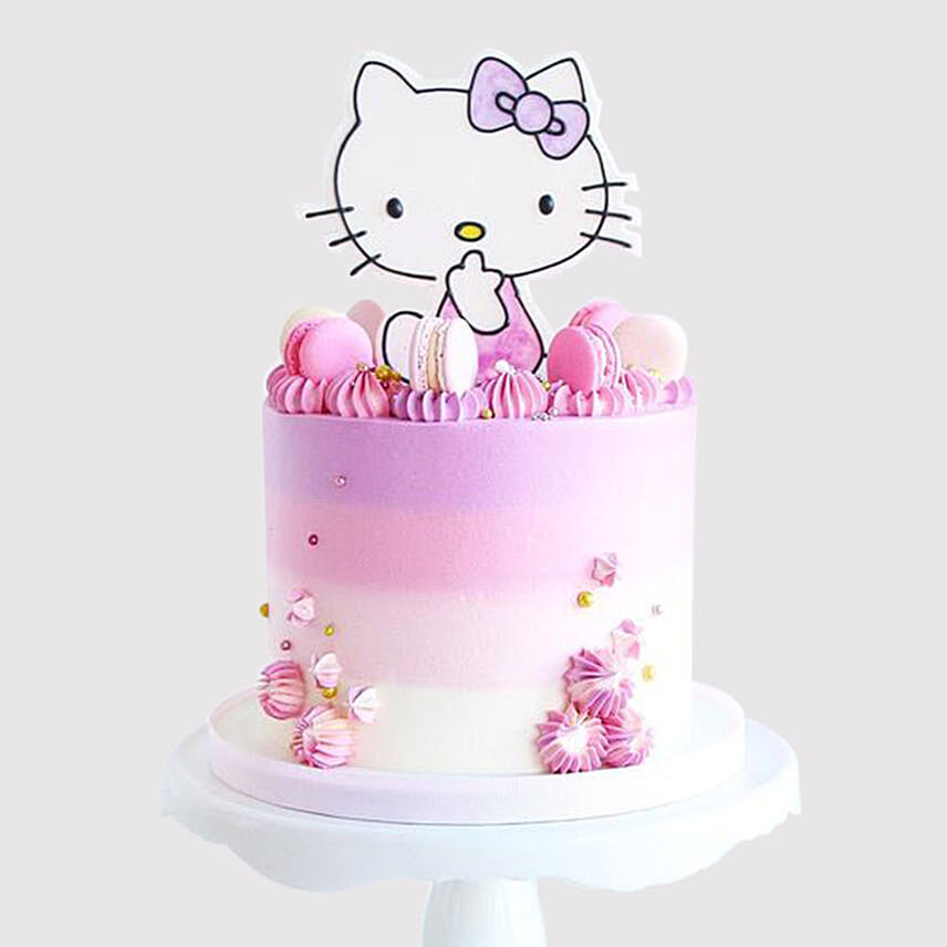 Hello Kitty Colourful Truffle Cake