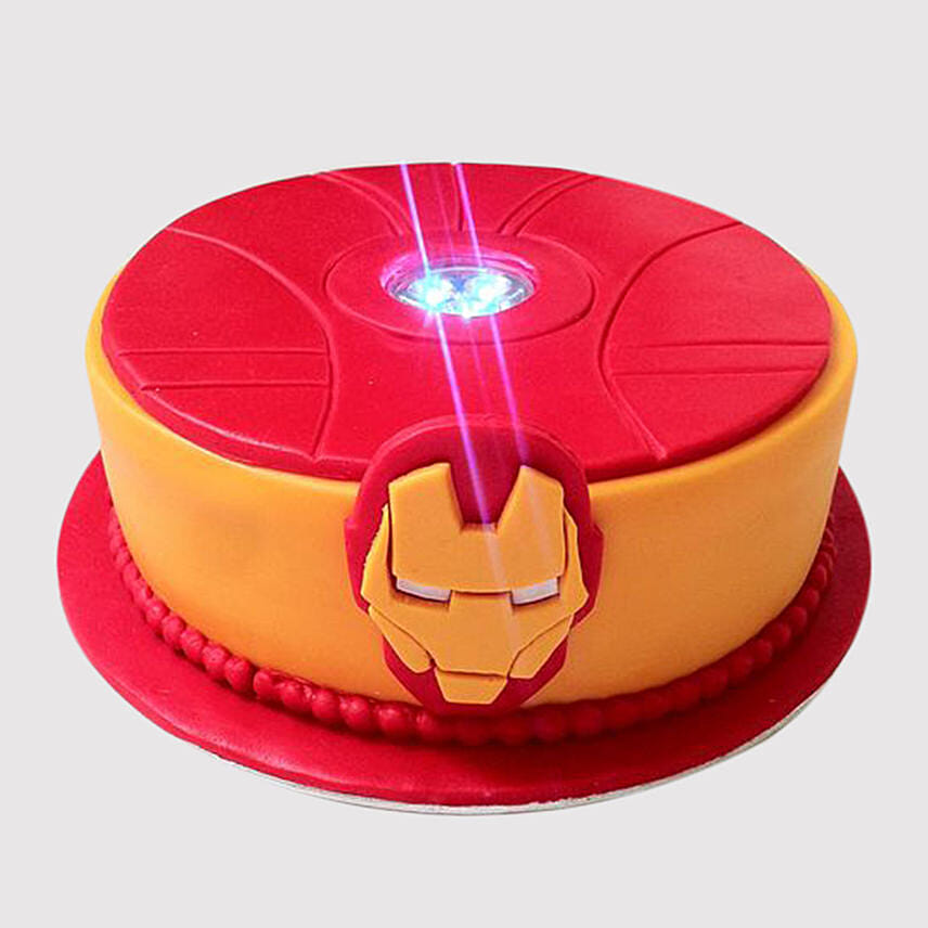 Iron Man Headquarters Black Forest Cake