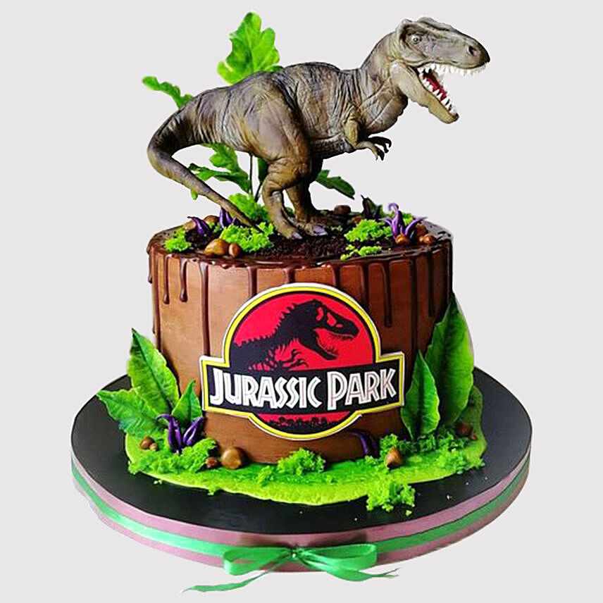 Jurassic Park Designer Truffle Cake