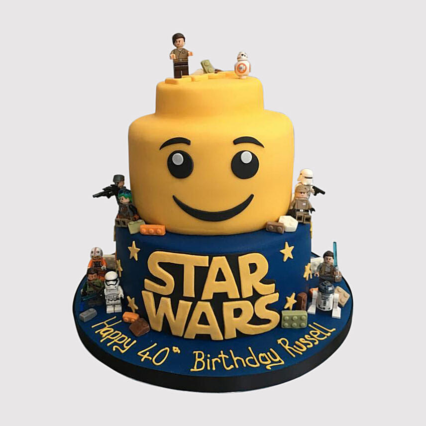 Lego star clearance wars cake