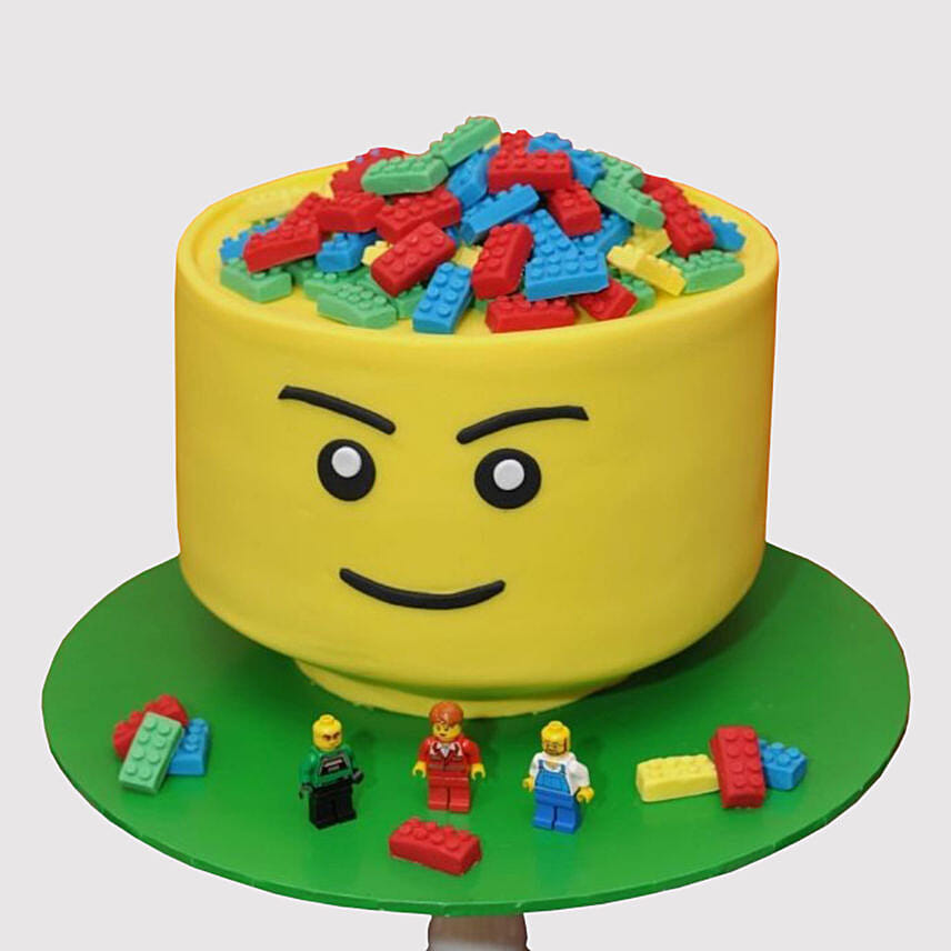 Lets Play Lego Butterscotch Cake