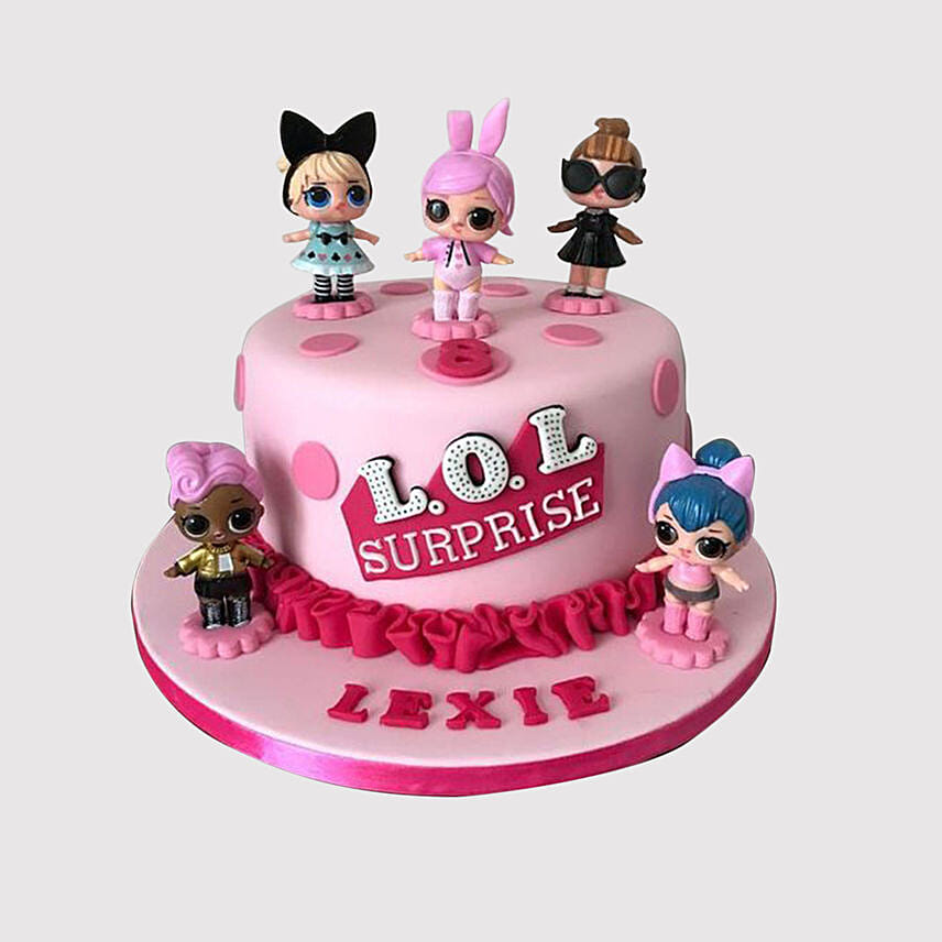 Lol Surprise Dolls Truffle Cake