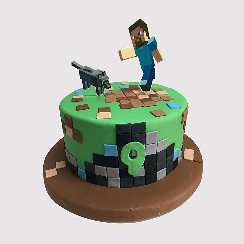 Minecraft Vanilla Cake