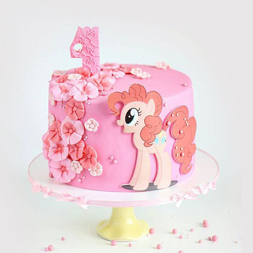 My Little Pony Pinkie Pie Black Forest Cake