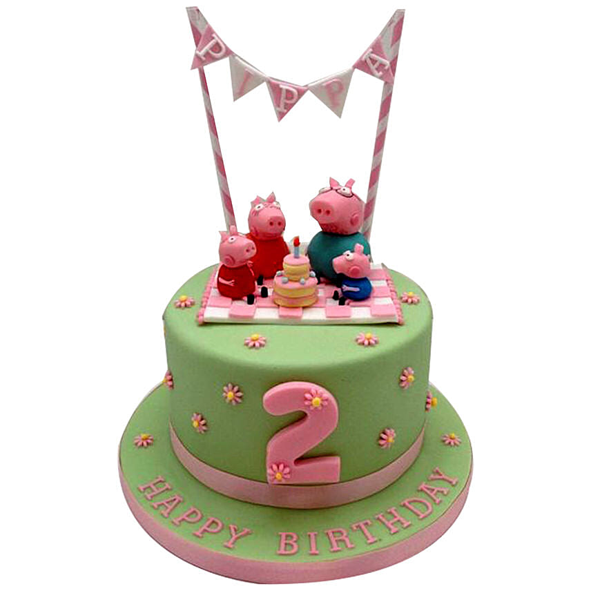 Peppa Pig Celebration Black Forest Cake