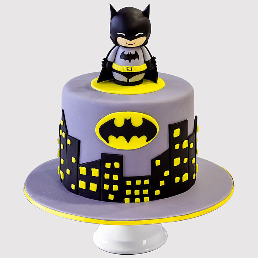 The Dark Knight Vanilla Cake