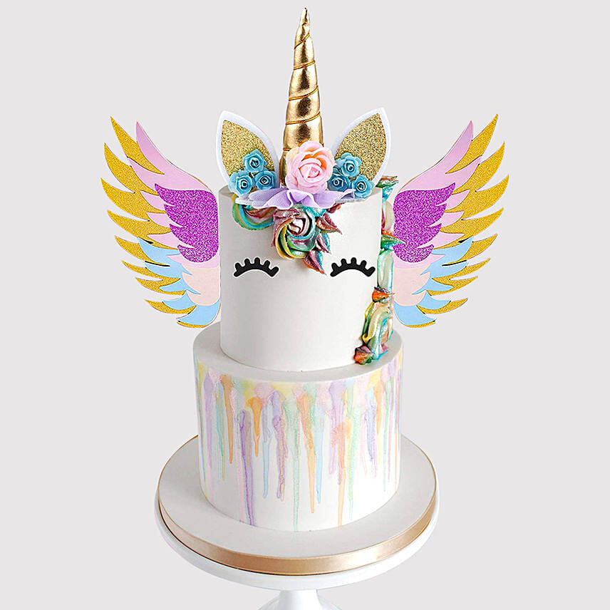 Unicorn Fairy Truffle Cake