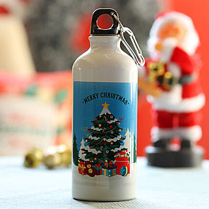 Merry Xmas Greetings Bottle