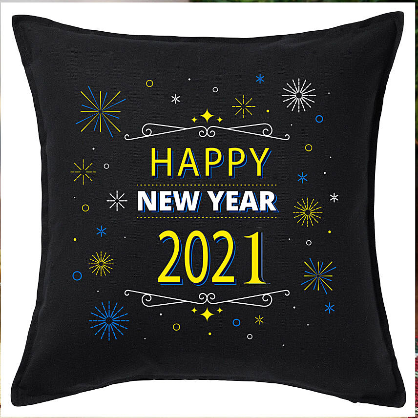 New Year Greetings Cushion