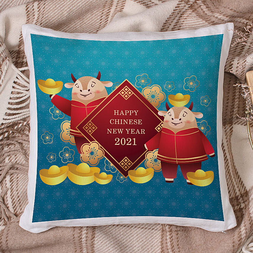 2021 Year of The Ox Cushion