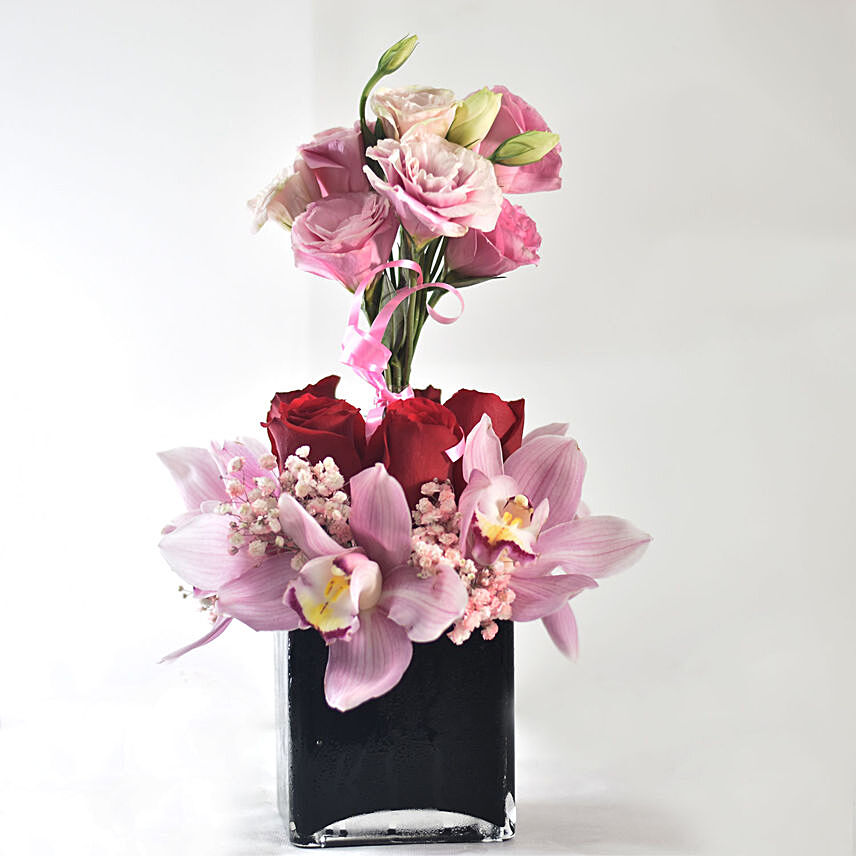 Classy Elegant Flowers In Vase