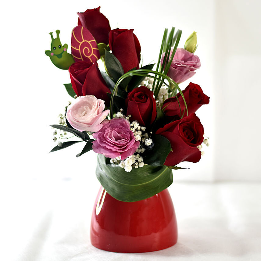 Floral Love In a Vase