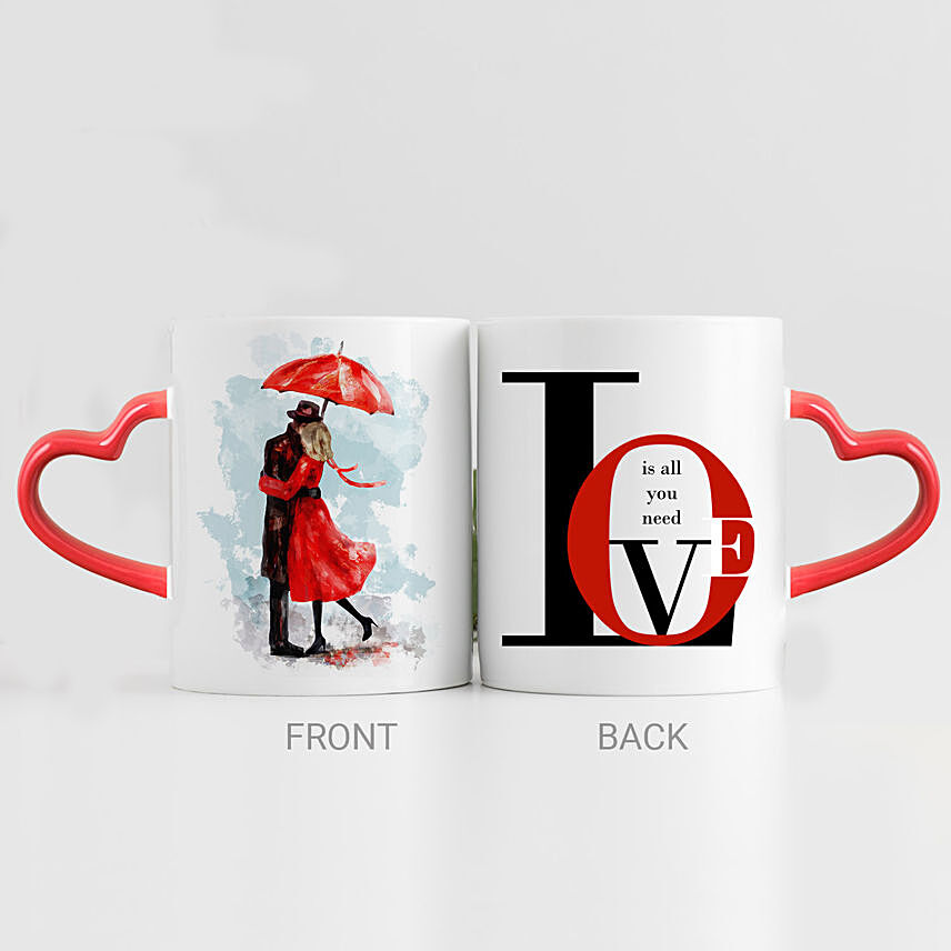 Love Is All I Need Printed Mug