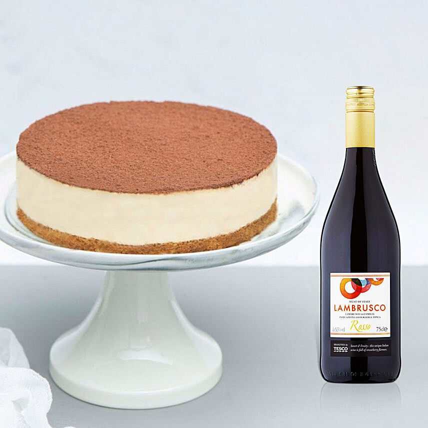 Irresistible Tiramisu Cake With Tesco Rosso Wine