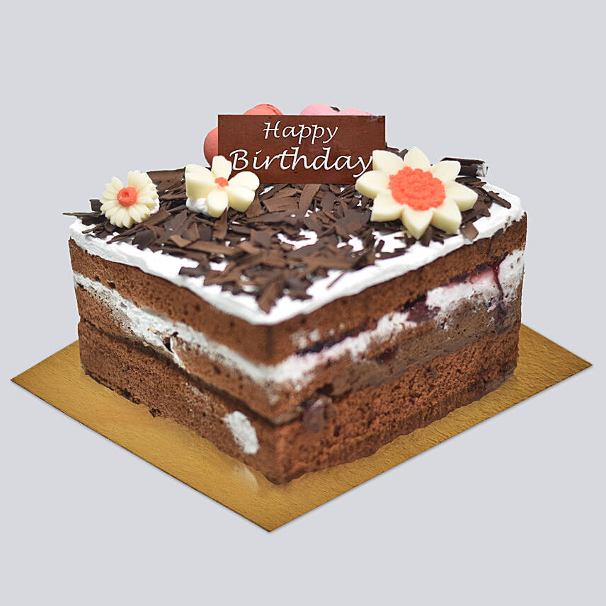 Luscious Black Forest Cake For Birthday