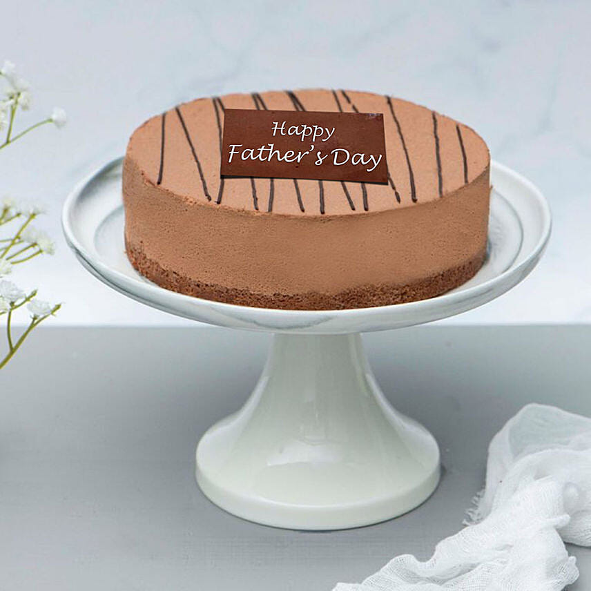 Rich Chocolate Truffle Fathers Day Cake