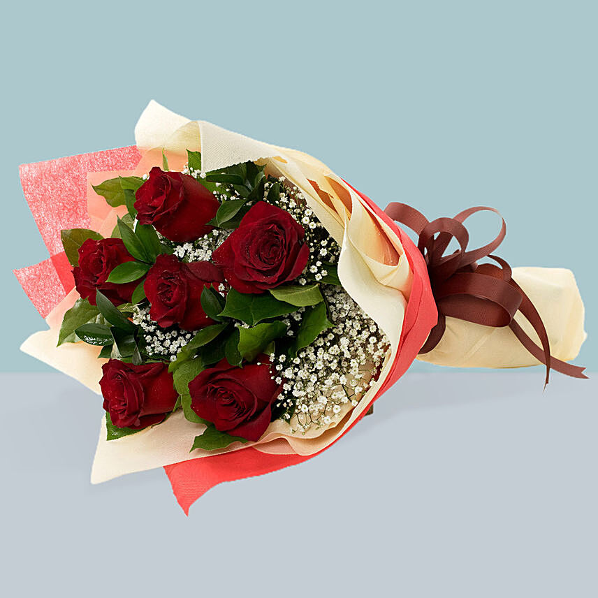 Beautiful Love Bouquet of Red Roses