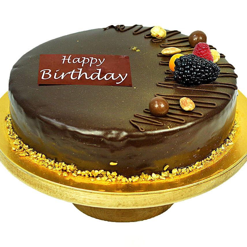 Yummy Birthday Chocolate Cake