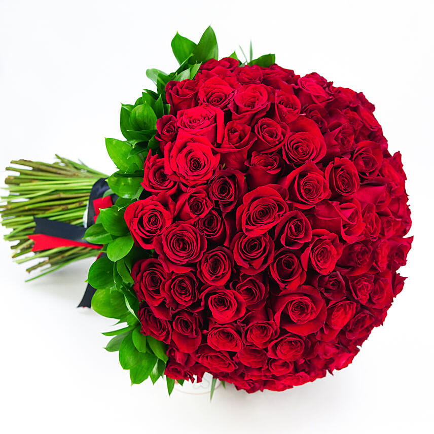 150 Red Roses Posy Delivery in Singapore - FNP SG