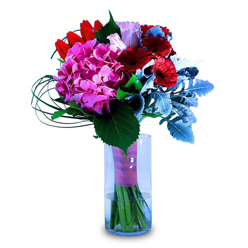 Adorable Mixed Flower Arrangement Delivery in Singapore FNP SG