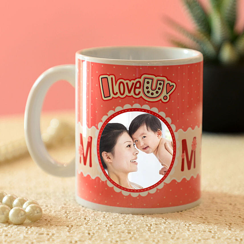 Personalised Dearest Mom Mug