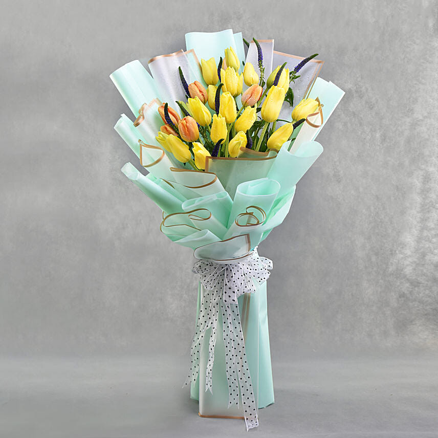 French Tulips Long Bouquet