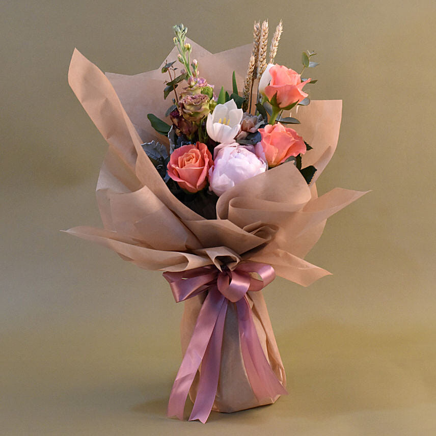 Classy Mixed Flowers Bouquet