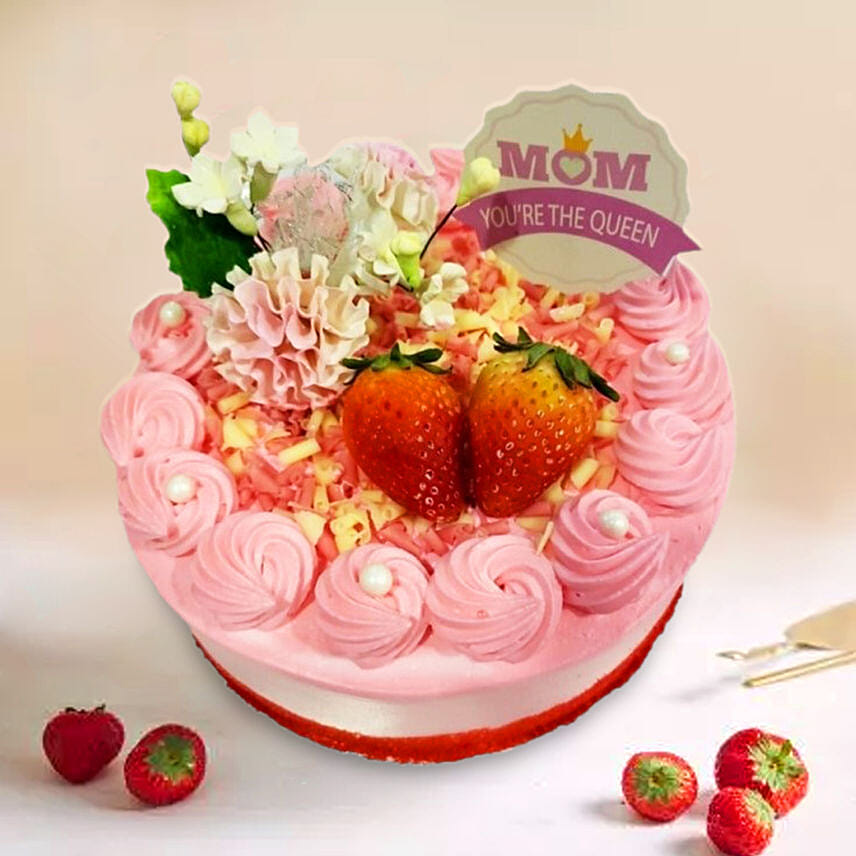 Blossoming Love Mother's Day Chocolate Cake 6 Inches