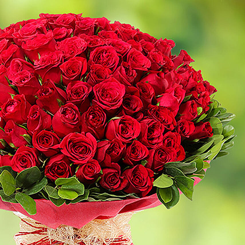 Fnp Red Roses 100 Red Roses Delivery in Singapore - FNP SG