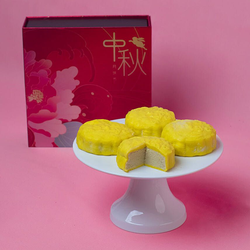 Durian Mooncake Yellow