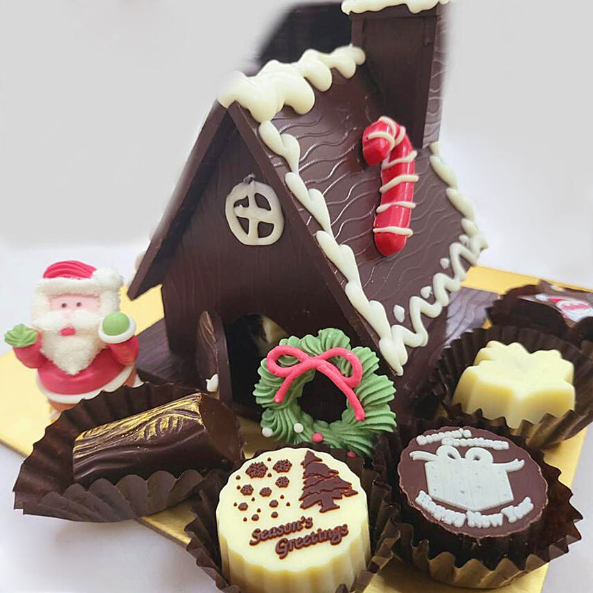 Sweet Chocolate Xmas House