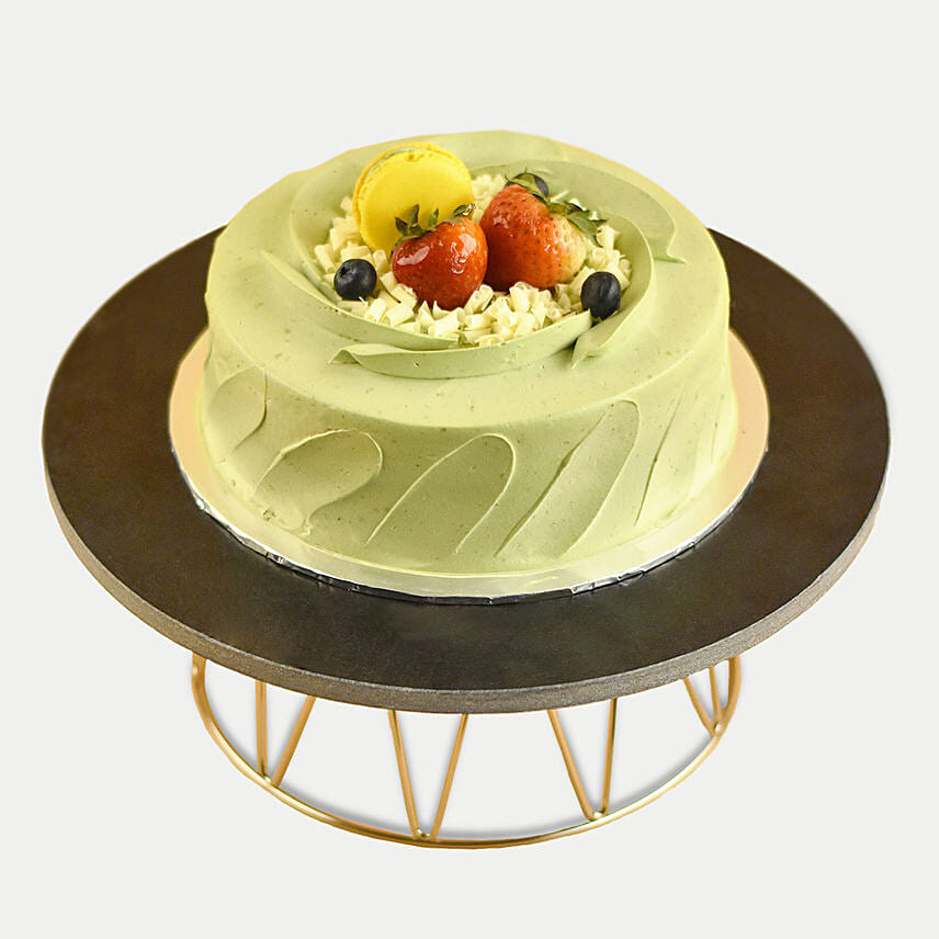 Delectable Green Tea Sponge Cake