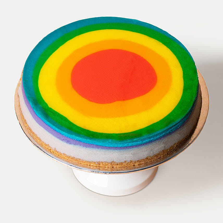 Rainbow Cheese Cake