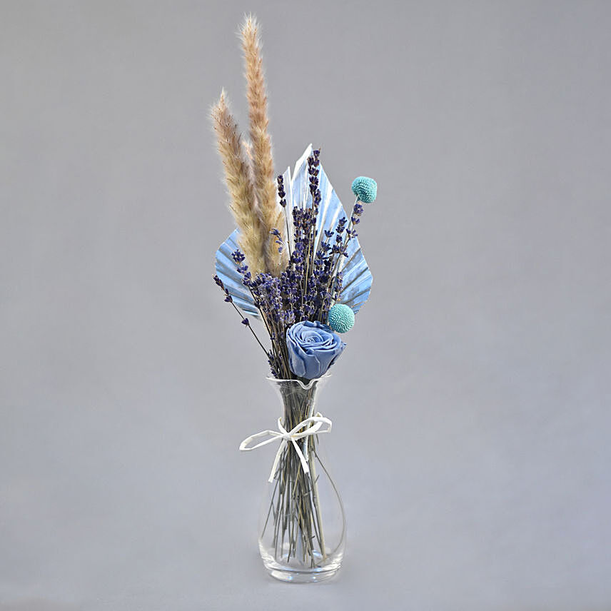 Colour Me Blue Vase Arrangement