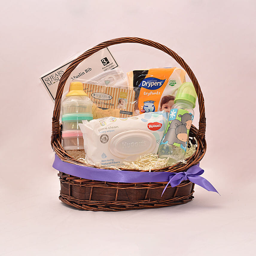 Newborn Baby Gift Basket