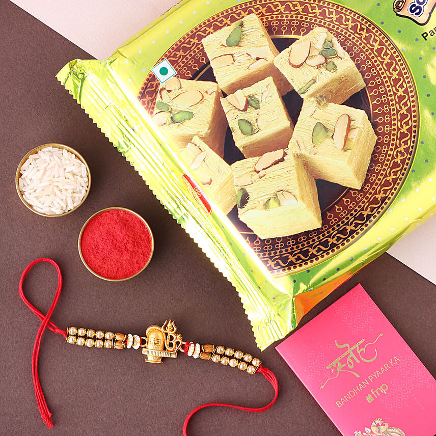 Sneh Shiv Rakhi with Soan Papdi