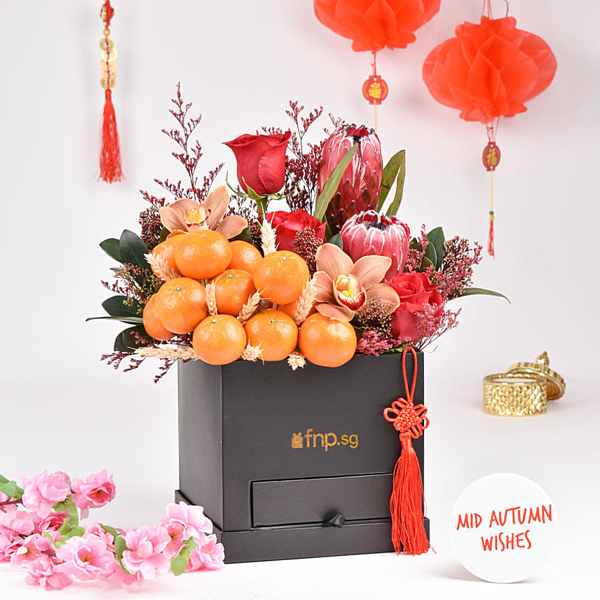 Joyful Mid Autumn Wishes Box