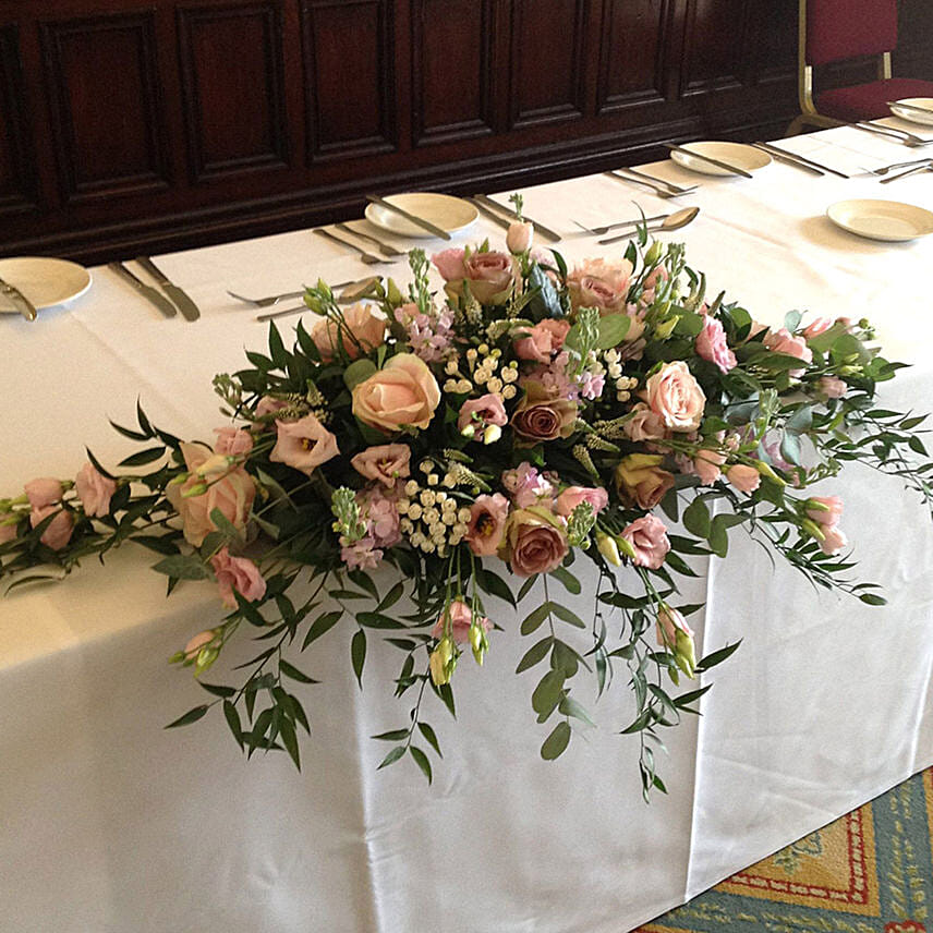 Mix Flower Center Table Arrangement